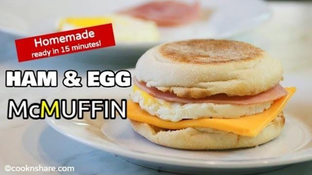 Perfect Egg McMuffin in 15 Minutes YouTube
