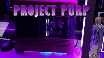 PROJECTPURP - Custom Watercooled Phanteks SHIFT XT build