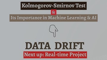 Detecting Data Drift w/ The Kolmogorov-Smirnov (KS) Test in ML, MLOps & AI #machinelearning
