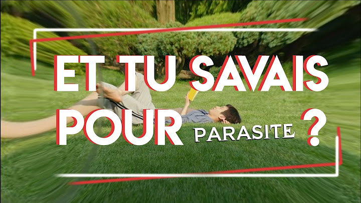 Et tu savais pour Parasite ?