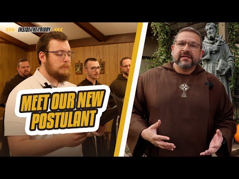 Meet Our New Postulant, Anthony!
