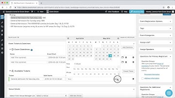 Sell Tickets for a Festival with an Event Registration and Ticketing Website and Event Smart