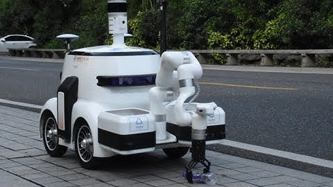 Latest garbage sorting robot appears in Hangzhou