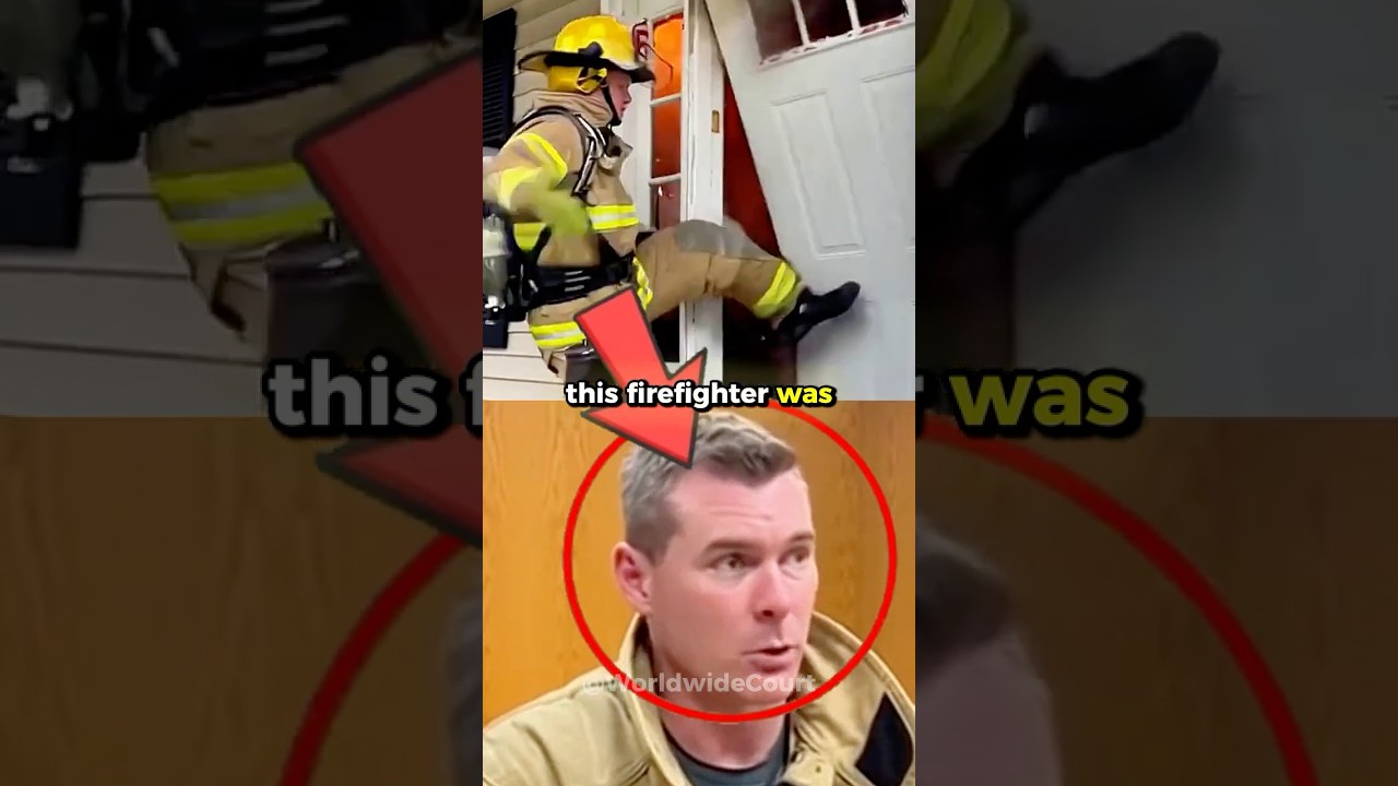 Firefighter Sued For $30,000 Over Kicking Door 😡😱