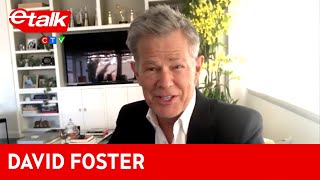 David Foster reveals Katharine McPhee gave him a quarantine haircut etalk
