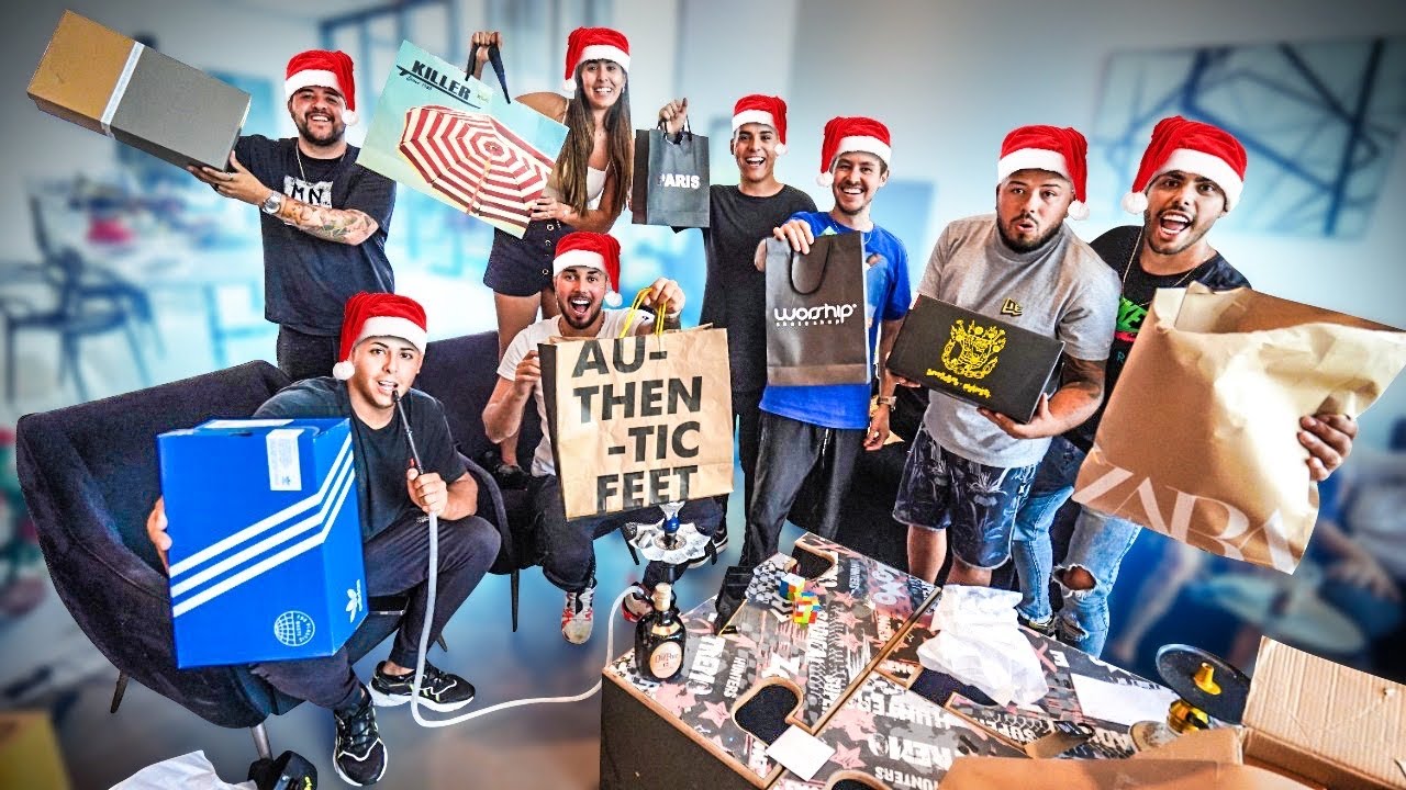 РАСКРЫВАЕМ НАШЕГО ТАЙНОГО САНТУ 2021 ГОДА * был сюрприз *