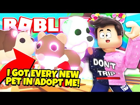 I Got EVERY NEW PET in Adopt Me! NEW Adopt Me Pets Update (Roblox)