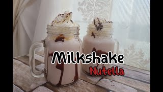 ميلك شك نوتيلا Nutella Milkshake