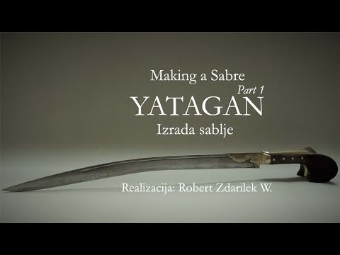 Making a Sabre Yatagan Izrada sablje Part 1