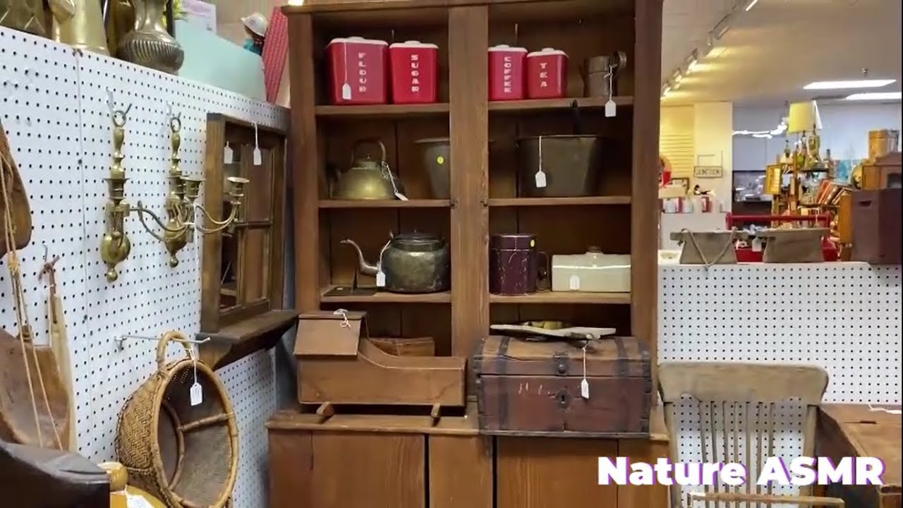 ASMR Come Antique Shopping with Me, Tapping and Other Relaxing Sounds
