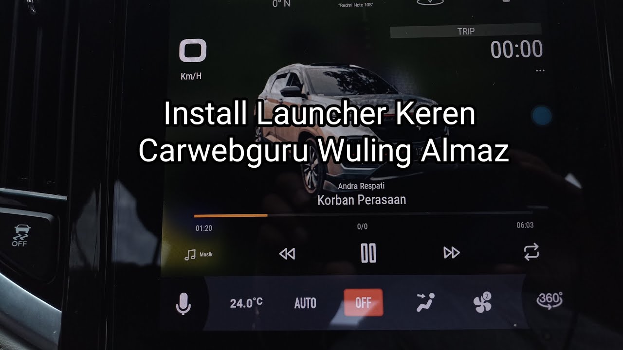 Installasi & Setting Carwebguru Wuling Almaz