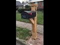 DIY Mailbox Post