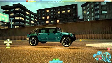 Need For Speed World Hummer H1 Alpha Blue Juggernaut Team Escape Edition (21 June 2013)