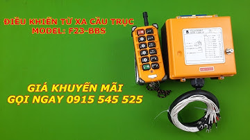 Dieu khien tu xa telecrane f23 bbs, lap dat dieu khien tu xa f23 bbs, huong dan lap dieu khien tu xa