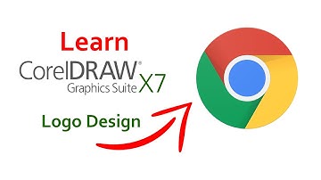 How To Create Google Chrome Logo | CorelDraw in Hindi | IQBAL ALAM