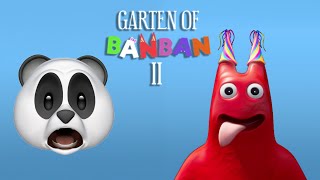 Garten of Banban round 2! I'm not scared... #gartenofbanban2  #IndieGame #letsplay #empyrealpanda