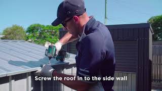 roof aviary gable coop chicken