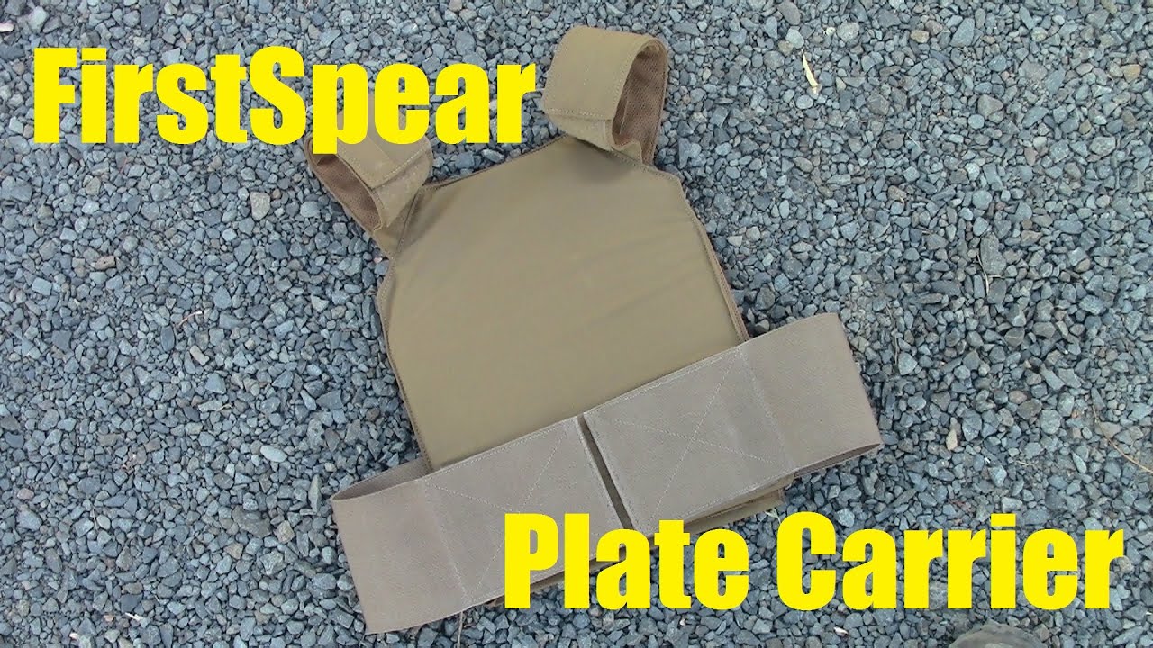 FirstSpear: Ultra Lightweight Plate Carrier by TheGearTester - YouTube