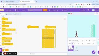 How to animate a background in scratch to make it look like it's moving