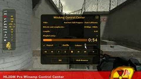 HL²DM Pro Winamp Control Center