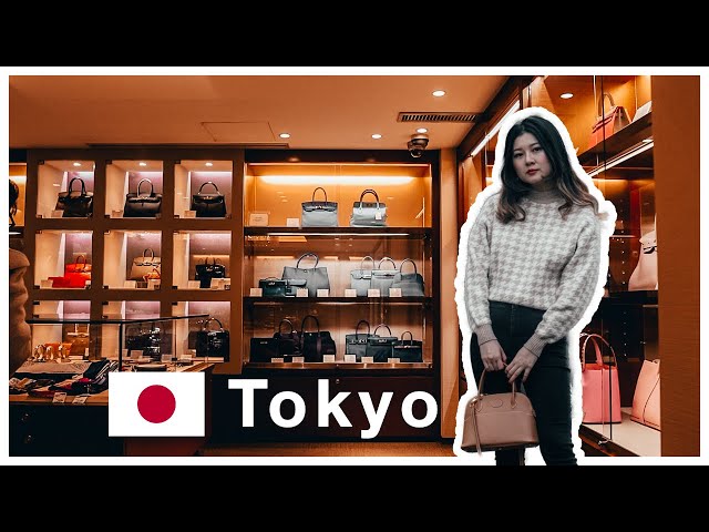 Japan Tokyo Luxury Vintage/Used Handbag Shopping Vlog/TRY ON