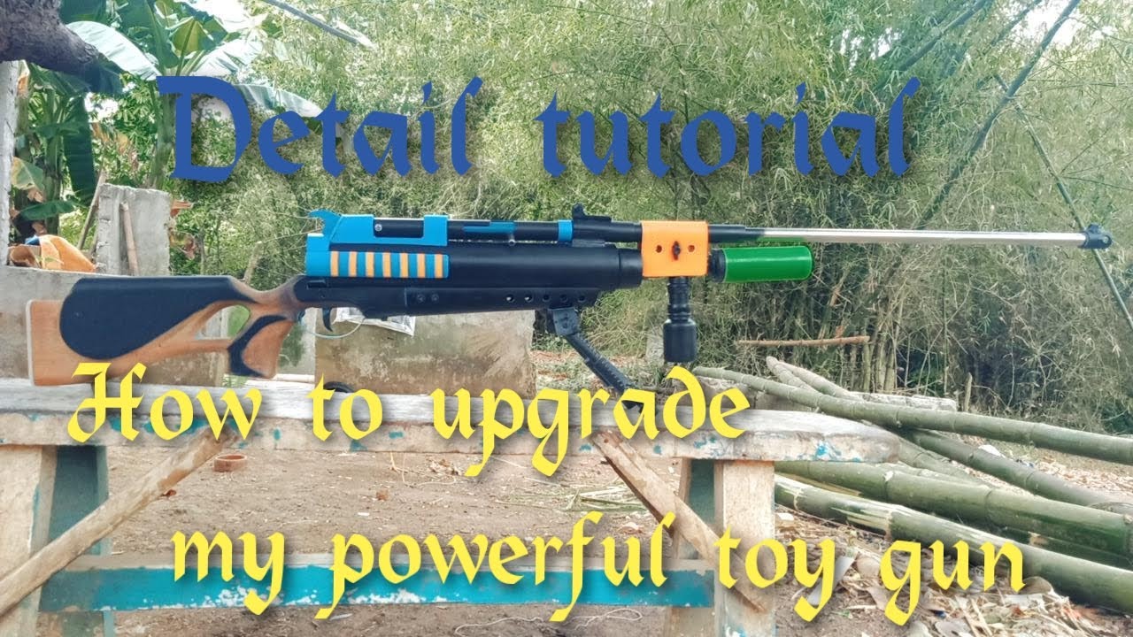 Marble toy gun upgrade