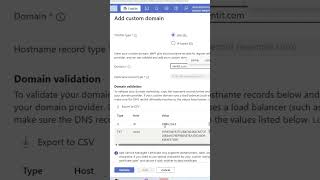 Free SSL + Custom Domain in Azure App Service 🔒 #shorts #appservice