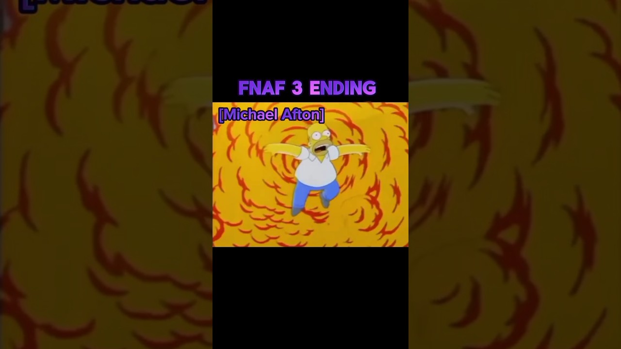 Fnaf 3 ending 💀 