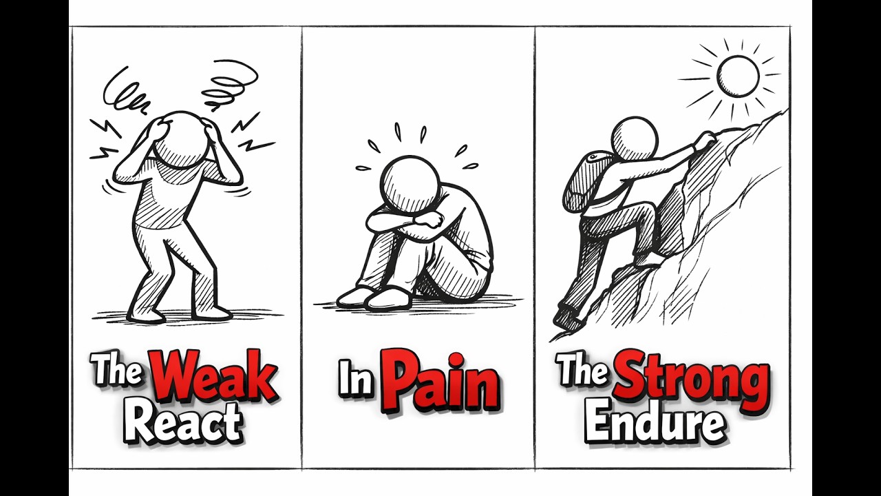 The Weak React - The Strong Endure