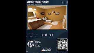 7833 Tam Oshanter Blvd 7833, North Lauderdale, FL 33068 | 3 Bedroom Townhome For Sale
