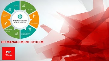 Human Resource Management System in PHP, MYSQL Free Demo