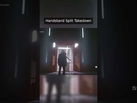 Handstand Split Takedown