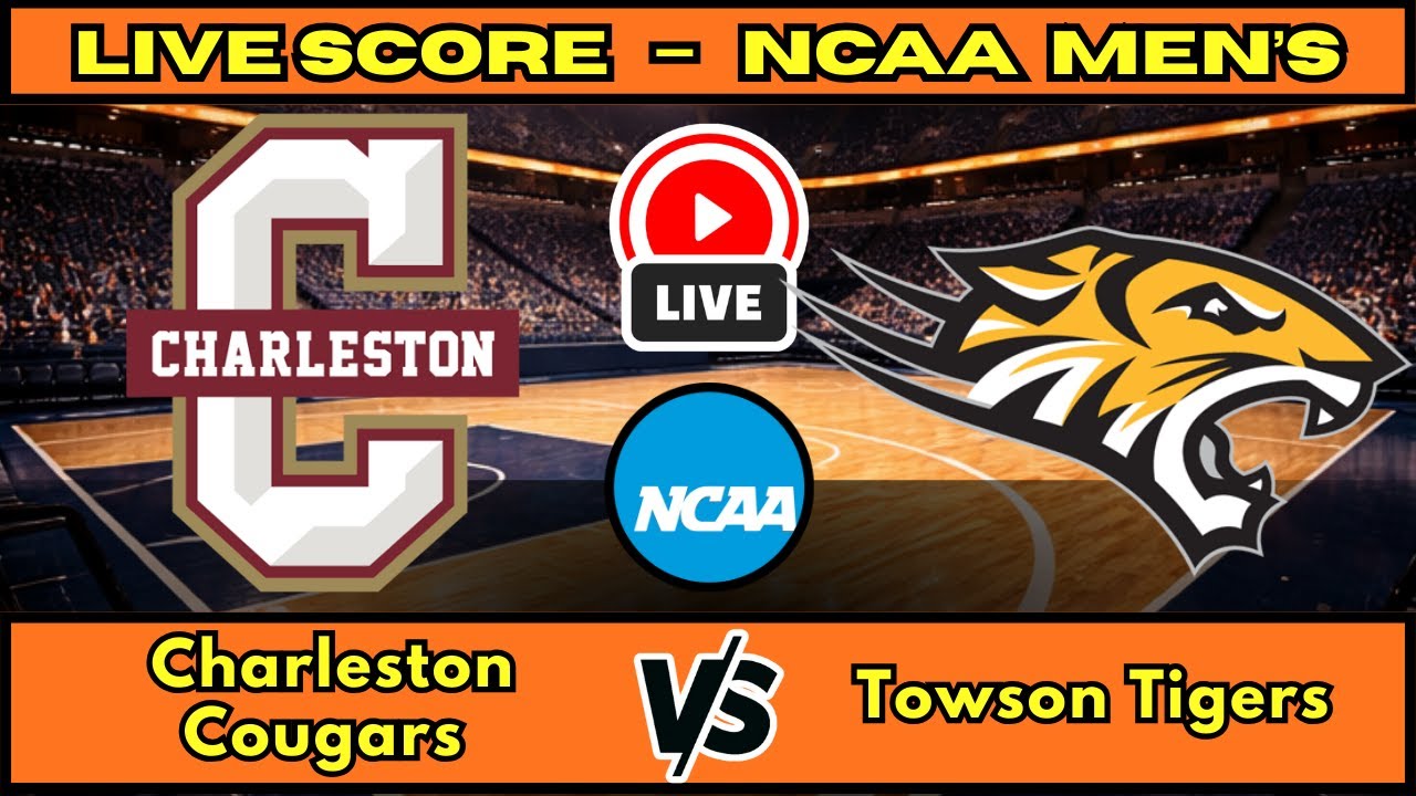 🔴 College of Charleston Cougars vs Towson Tigers | NCAA Men’s Basketball | Live Score Update Jan 15