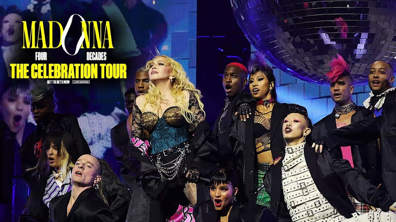 Madonna - Everybody Celebration Tour Studio Version - YouTube