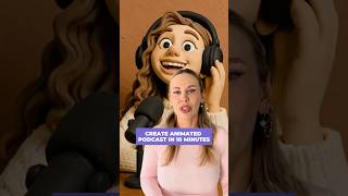 How to Create an Animated Podcast in 10 Minutes Using AI (No Camera Needed!