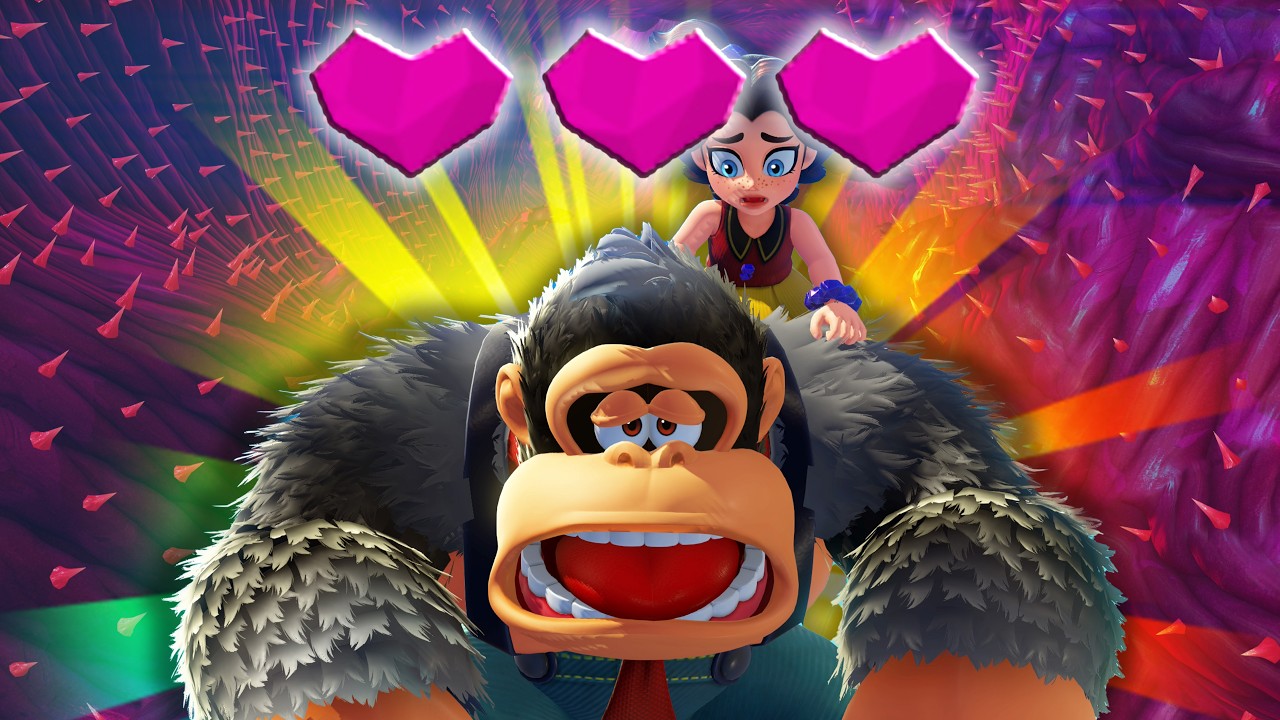 Can I beat Bananza's HARDEST Level with 3 Heart Donkey Kong? — Great Harmoneel Final Rehearsal