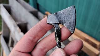 Hand Forged Axe Pendant