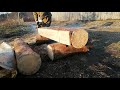 Бюджетная пилорама из старой бензопилы часть2 Chainsaw beam guide from wood part 2