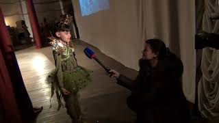 Интервью Дианы Анкудиновой и награждение на конкурсе 