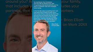 Clay was a fantastic human being. - Brian Elliott on Work 20XX