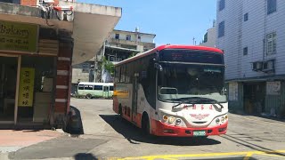 (4K) 桃園客運5093路 往巴陵 大溪總站出站(KKA-3883)