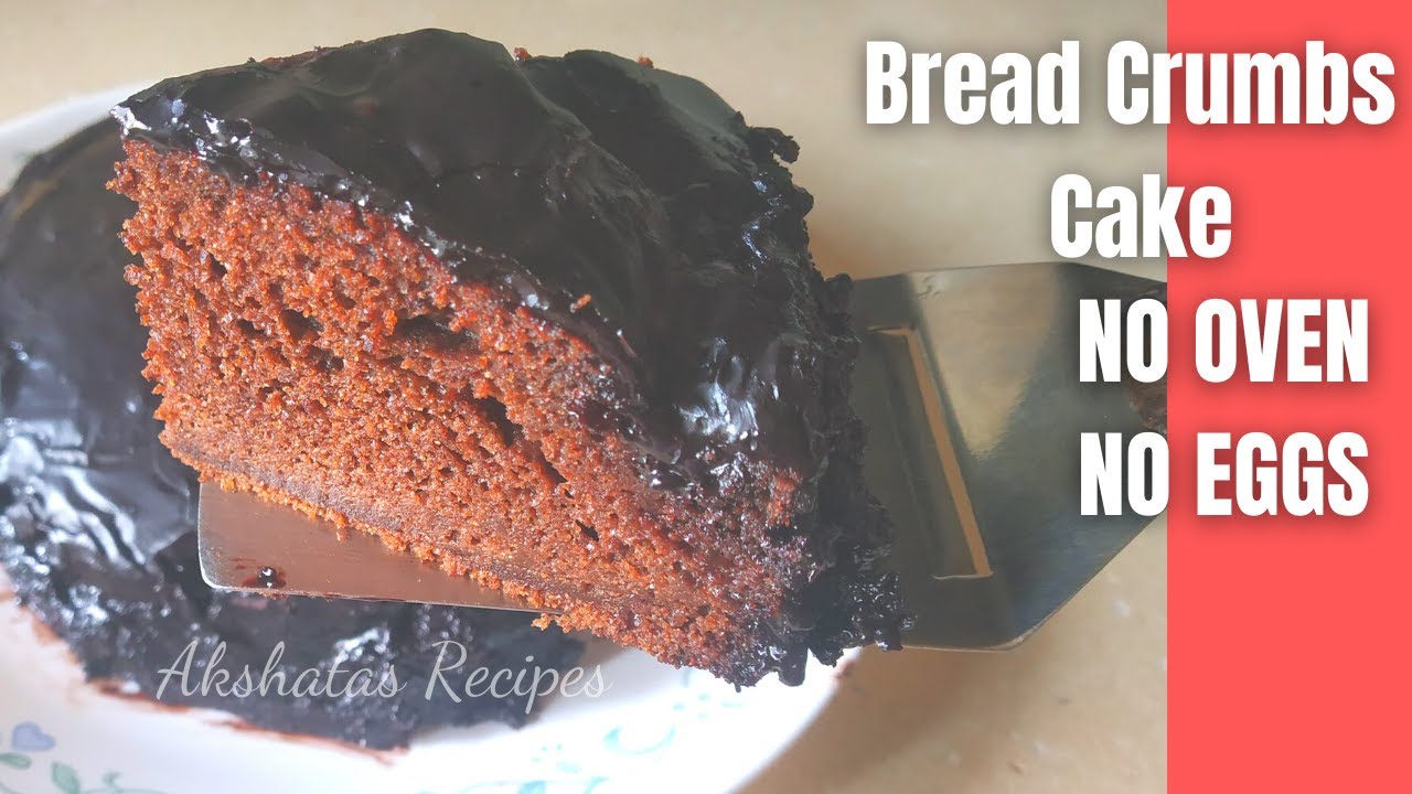 Leftover bread Chocolate cake|No Oven,Eggless & ready in less time.