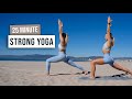 25 min full body strong yoga  for strength  flexibility  at home mobility routine