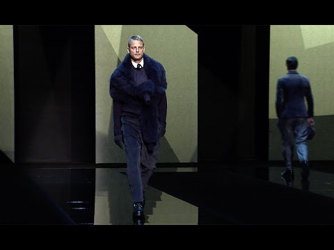 Giorgio Armani - 2017/2018 Fall Winter Men's Fashion Show - YouTube