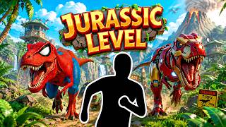 Immersive Interactive Warm Up | JURASSIC WORLD ESCAPE | ADVENTURE WORKOUT | RUN FROM THE T-REX! 🦖