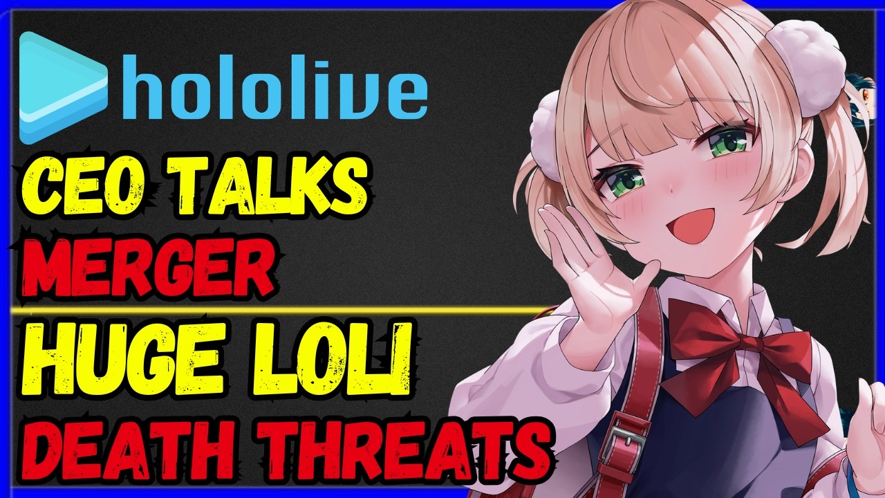 Loli Vtuber GETS HUGE DEATH THREATS, Hololive CEO Talks Merger, Holostars Talk Wages,