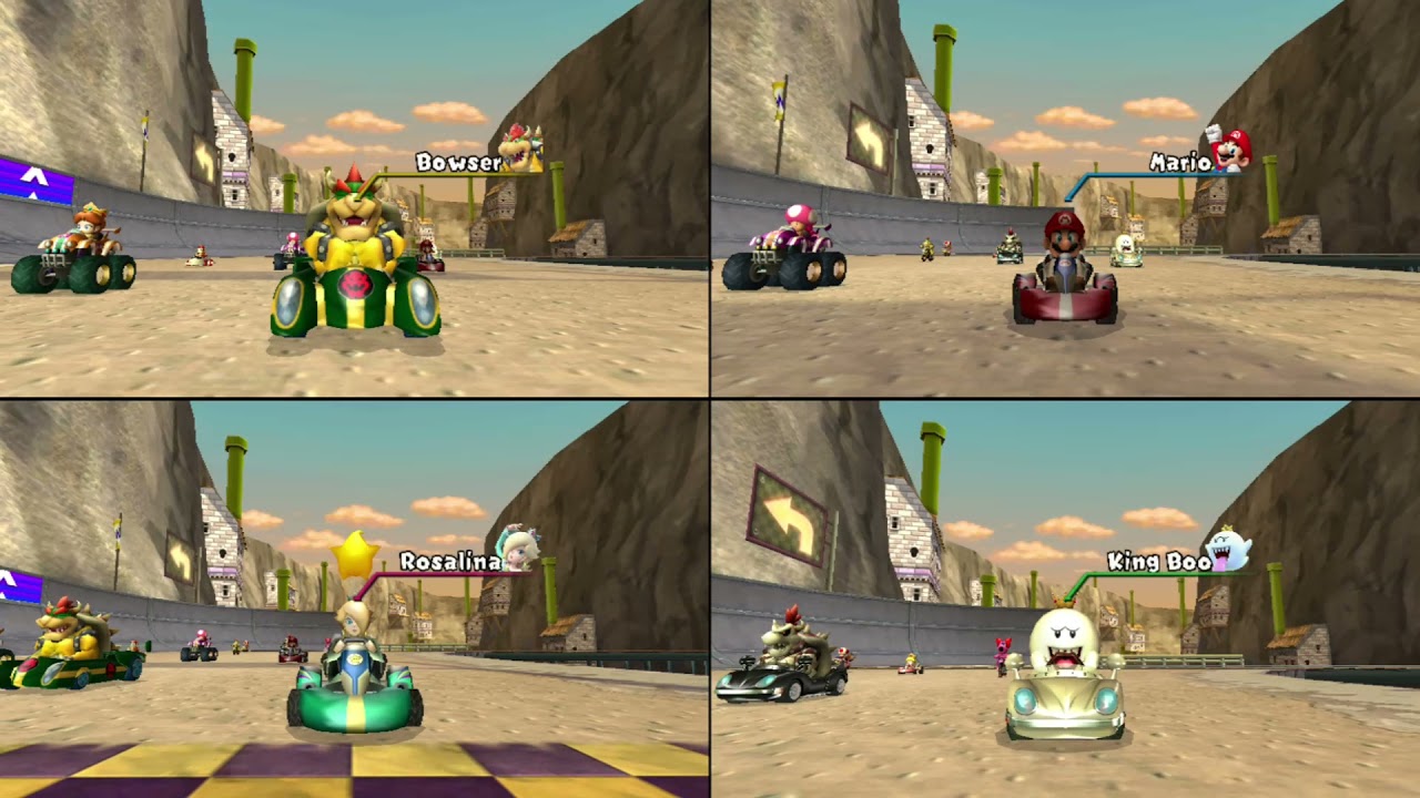 Mario Kart Wii ✦ 4 Players #124