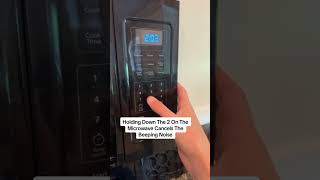 Microwave Beeping Noise