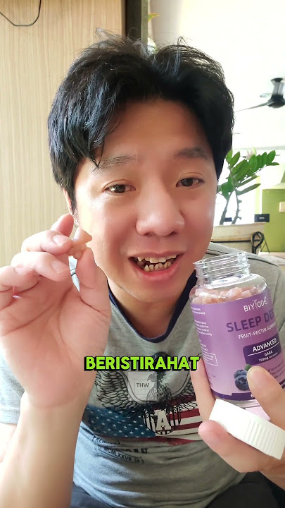 Biyode Sleep Deep Gummies Melatonin membantu tidur lebih rileks dan nyaman