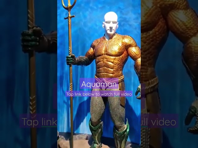 Aquaman! Inside The World of DC Exhibition! #shorts class=